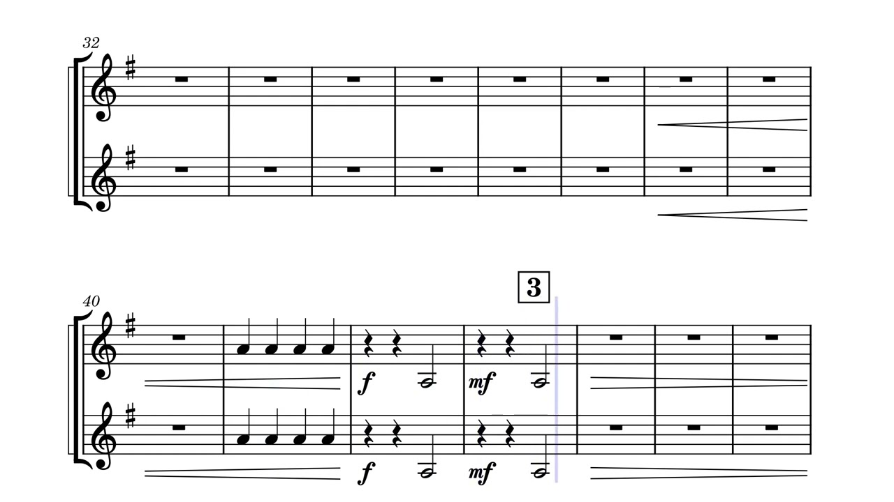 Getting Started With Classical Orchestra Horns with metronome stem