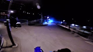 YZ250f vs Police Chase