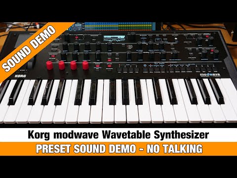 Korg Modwave Preset Sound Demo