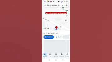 How To Find Latitude And Longitude Googlemaps Google 