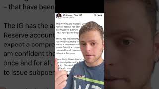 Breaking: Trump folds—ends investigation into Jerome Powell