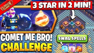 Easily 3 Star Comet Me, Bro Challenge in Clash of Clans | Coc New Event Attack