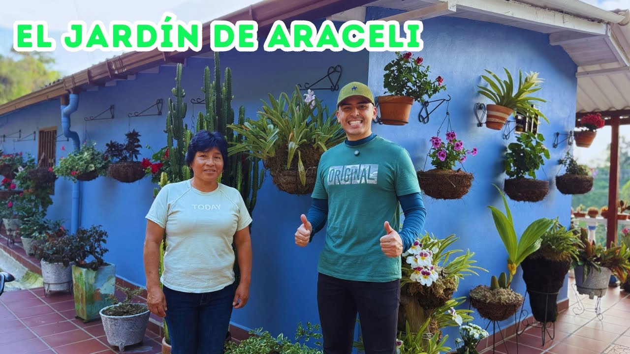 Precioso jardín de Araceli me sorprendió |AP