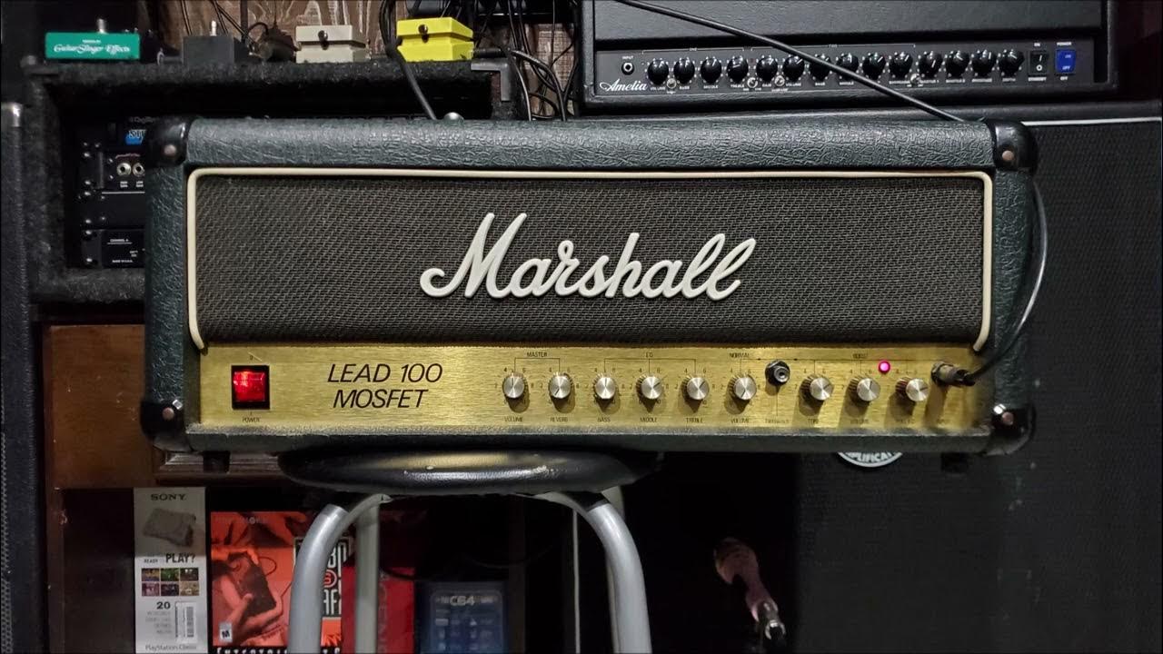 Marshall 3210 boosted with Boss SD-1 - Death / Crystal Mountain riffs