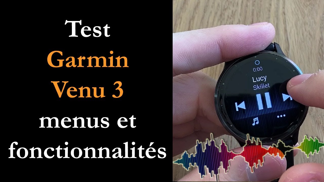 Test Venu 3 : toujours plus connectée, la montre forme et santé de