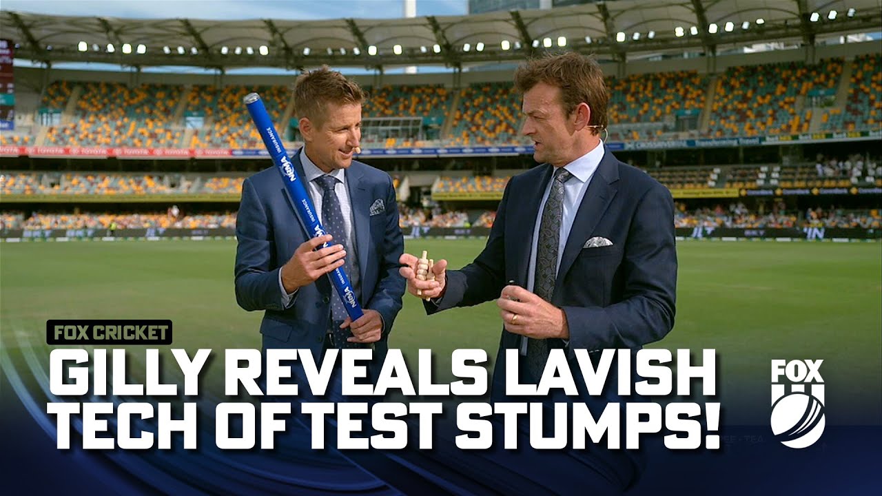 They cost HOW MUCH Gilly  Howie dive deep into the lavish technology of Test stumps  Fox Cricket