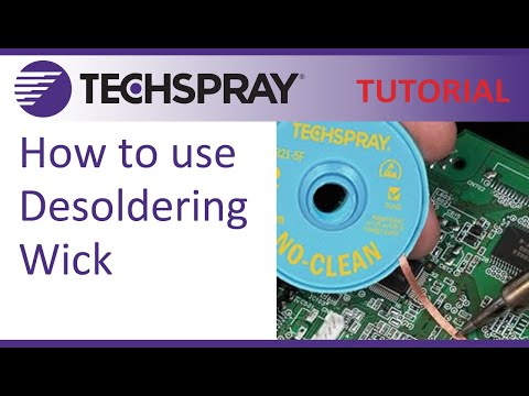 How-To User's Guide for Repairing PCB's with Desoldering Wick