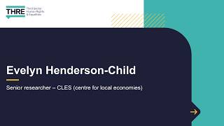 THRE Webinar: Community wealth building