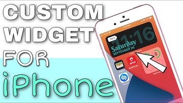 Setup Color Widgets on iOS 14 Homescreen || Add Your Photo on iOS 14 Widget