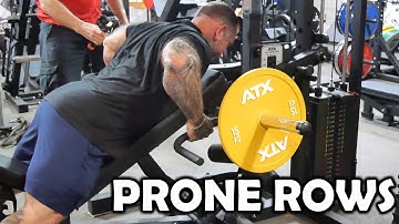 LEE PRIEST: Lever Arm Prone Rows