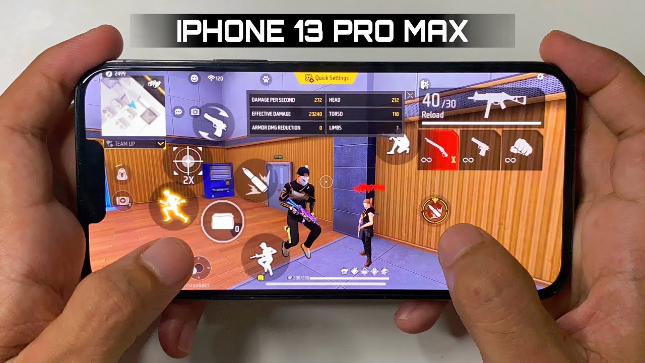 iPhone 13 pro max game play test 😍 | iPhone 13 pro max freefire | unboxing 🎁 of iPhone 13 pro max 