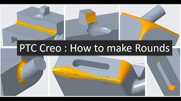 PTC Creo Tutorial : Round Feature