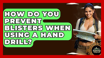 How Do You Prevent Blisters When Using A Hand Drill? - Exploring Campgrounds
