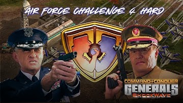 Air Force General vs Tank General -Hard Difficulty no Commentary | C&C Generals Zero Hour SHOCKWAVE