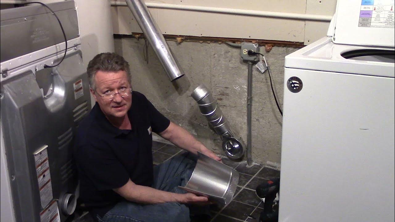 Installing a Dryer Vent Magvent MV 90 YouTube