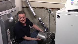 Installing a Magnetic Dryer Vent  Magvent MV 90