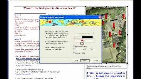 AEGIS Video Tutorial - search data at points on the map