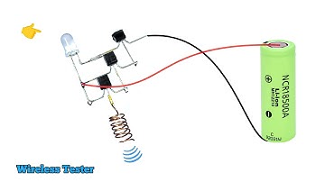 220V AC Wireless 🛜 Tester Circuit Using BC547 Resistor / Wireless Tester Circuit banaye 