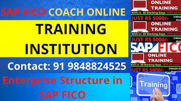 SAP FICO Demo class in Telegu - SAP FI Organization Structure | Enterprise Structure in SAP FICO