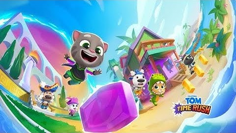 Talking Tom Hero Dash Gameplay Walkthrough Part 7 - Super Angela [iOS/Android Games]