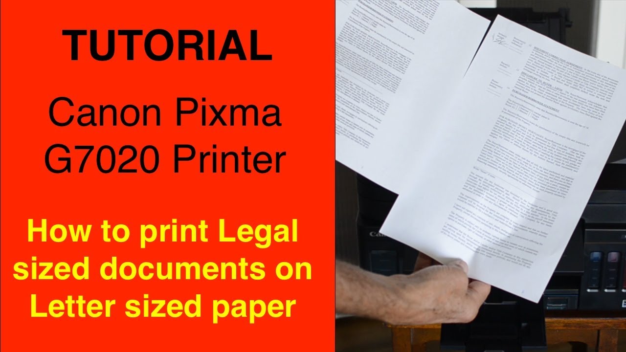 How to print on Legal size paper - Customer Support Forum