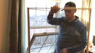 How to remove Simonton Window Screens, Single Hung by Screen Medic