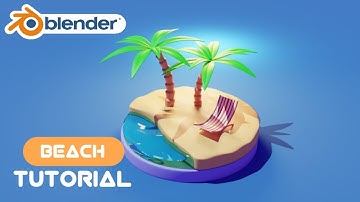 Beach Modelling Tutorial in Blender