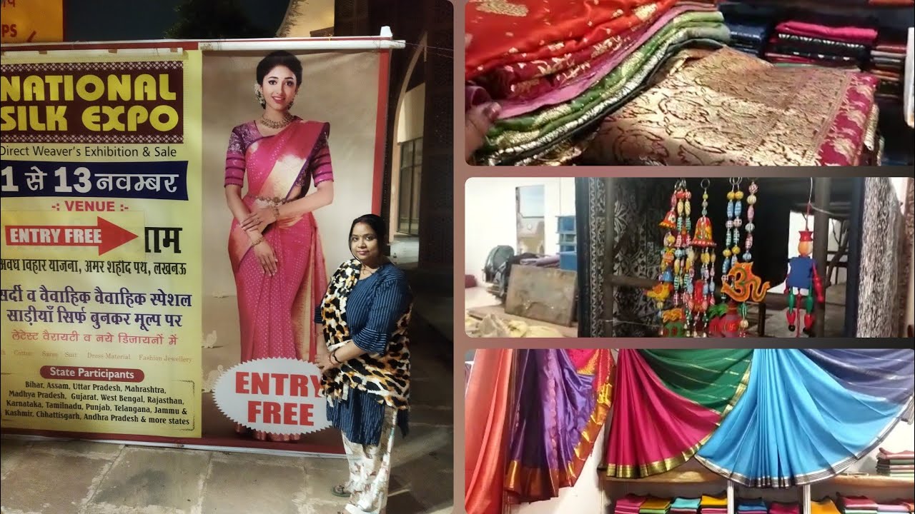 National Silk Expo,🛍️ 🙂Best Collection ever,sarees, dress material, Home furnishings 🛍️🛒