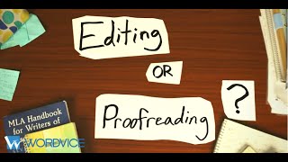 Editing or Proofreading: Which Should You Choose?