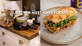 Kitchen Must-Have Tools,  Grocery Haul, Failing Belay Test, Bouldering