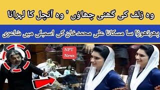 NPT News| Asifa Bhutto Ki Assembly main Entry Ali Muhammad Khan Ney Shair Suna Diya | NA Session |
