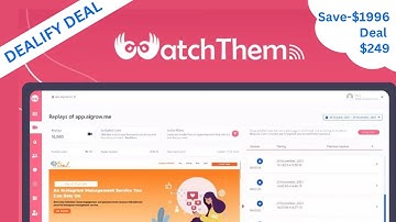 Watch Them Live Review and Demo: The Best Conversion Rate Optimization Tool | Dealify Lifetime Deal