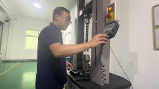 Peeling test of hdpe electrofusion pipe fittings