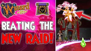 I Completed the *NEW* Blighted Veil Raid in Wizard101! *VANGUARD POV*