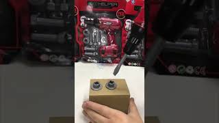 Eğitici Pilli Matkap Tamir Oyun Seti