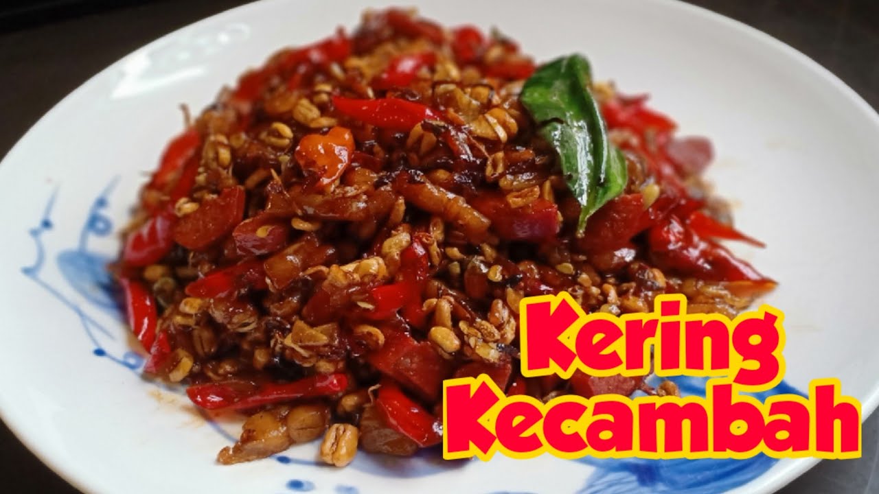 Kering CAmbah Kacang Ijo, Makanan Jadul yang Terlupakan 