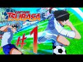SUPER CAMPEÕES - Parte 1: Oliver Tsubasa!!! [ PS4 Pro - Playthrough 4K ]