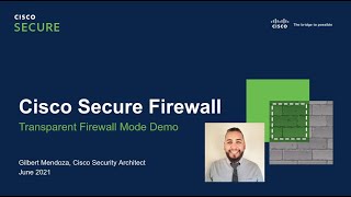 Cisco Secure Firewall Transparent Mode Demo