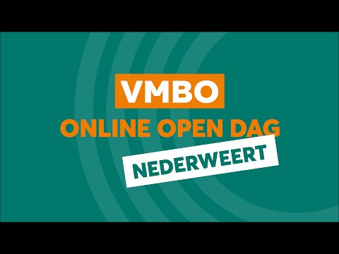 Livestream Open Dag CITAVERDE College VMBO Nederweert