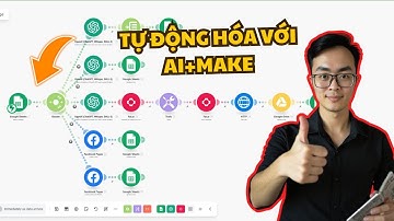 Bật mí cách tự động hóa với AI + Make | Lê Thanh Sơn
