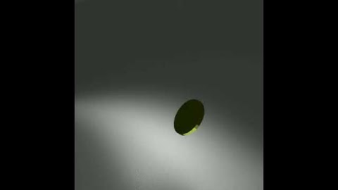 Blender rendered coin flip