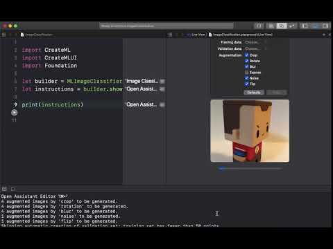 MLImageClassifierBuilder