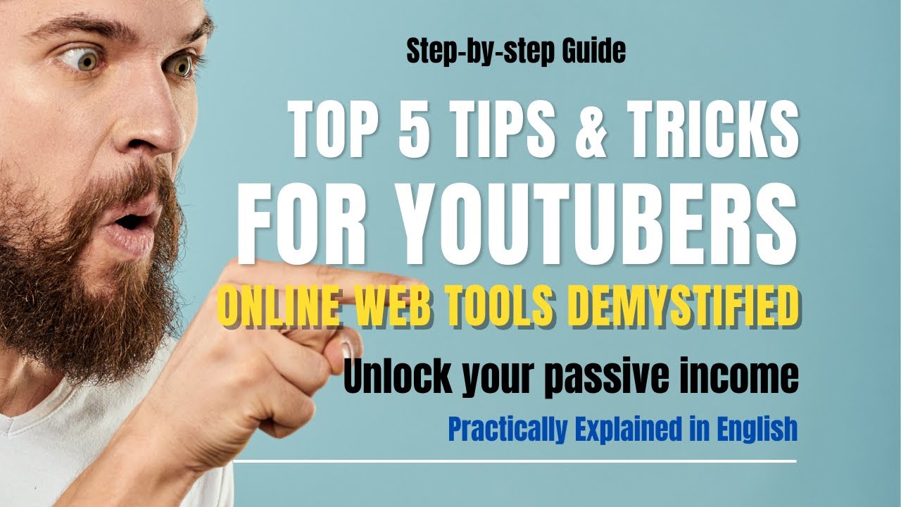 Top 5 tips and tricks for Youtube Beginners | Web tools demystified ...