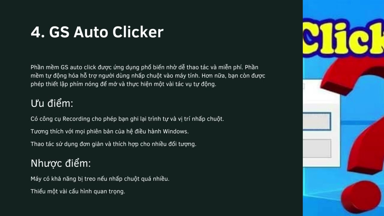 Speed ​​Auto Clicker ứng dụng click chuột thần tốc - Báo Hà Giang điện tử