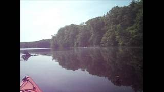 Stump Pond, Westboro MA Kayaking