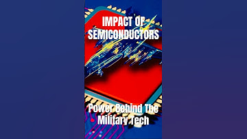 Semiconductors: The Power Behind Military Tech! #ai #artificialintelligence #semiconductor #trending
