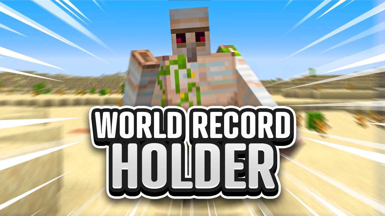 This Iron Golem is a better Minecraft Speedrunner than you