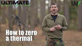 How to Zero a Thermal Scope | Best Way to Sight In Quick and Easy