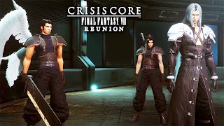 Crisis Core Ff7 Reunion - Zack Fair Decides To Help His Friend Angeal Protect Director Hojo Uhd