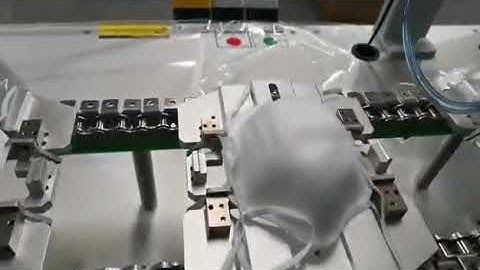 Richpeace Automatic N95/FFP2/FFP3 cup shape respirator machine-cup mask making machine